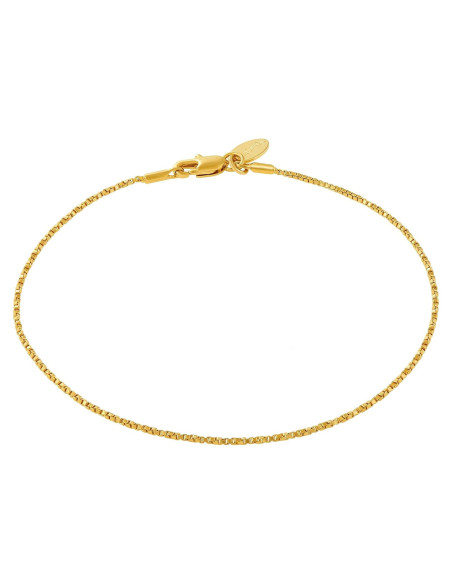 Pulsera de Tobillo de Oro 24k Lifetime 25.4 cm para Mujeres Pulsera de Tobillo de Oro 24k Lifetime 25.4 cm para Mujeres