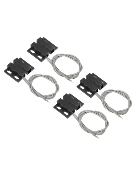 Interruptor de Lengüeta Magnético PATIKIL - Paquete de 4, Negro Interruptor de Lengüeta Magnético PATIKIL - Paquete de 4, Negro