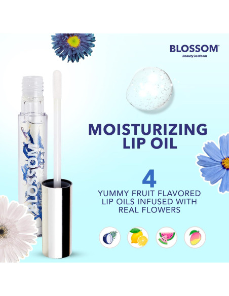 Brillo de Labios y Aceite de Labios Blossom Coco 3g Hidratante Brillo de Labios y Aceite de Labios Blossom Coco 3g Hidratante