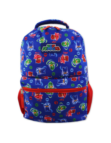 Mochila Escolar PJ Masks Disney 40.6x30.5x10.2 cm