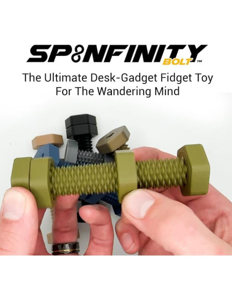 Spinner Antiestrés Bi-Direccional SPINFINITY Gris Cemento Spinner Antiestrés Bi-Direccional SPINFINITY Gris Cemento