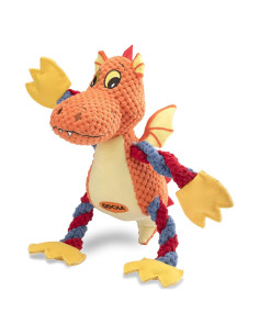 Juguete de Peluche Squeaky GOOLA Dragón para Perros 27.9cm