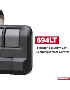 Control Remoto LiftMaster 894LT 4 Botones para Puertas de Garaje 2