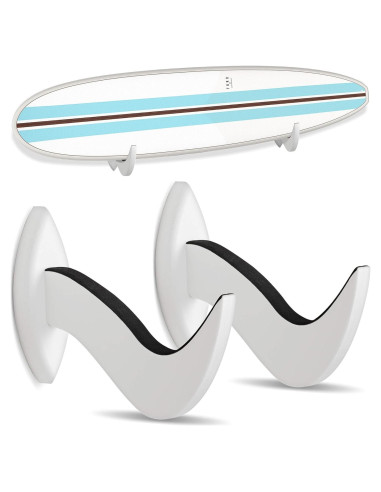 Soporte de Pared para Tabla de Surf Hang 11 - Madera Ecológica