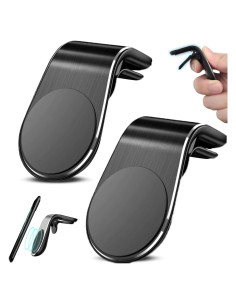 Soporte Magnético para Teléfono Móvil Marveher 360 Negro
