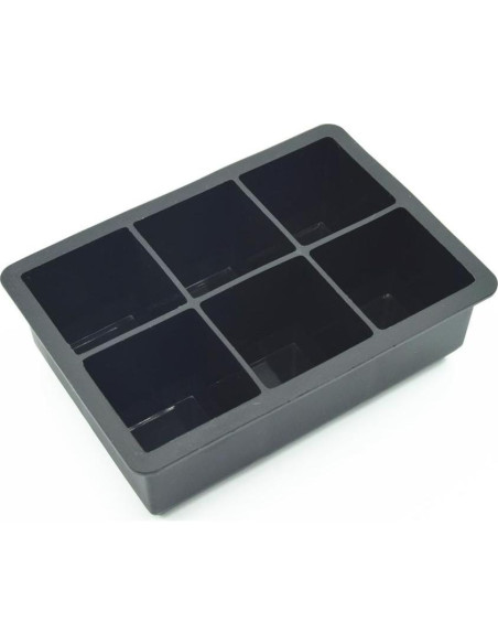 Bandeja de Hielo Rippl de Silicona - 6 Cavidades Grandes - Set de 2 Bandeja de Hielo Rippl de Silicona - 6 Cavidades Grandes - Set de 2