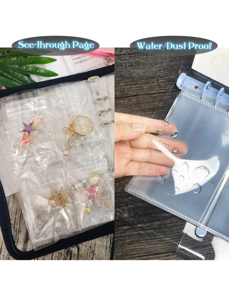 Páginas Internas Refill Transparentes LingLingo 20 Hojas 160 Bolsillos Páginas Internas Refill Transparentes LingLingo 20 Hojas 160 Bolsillos