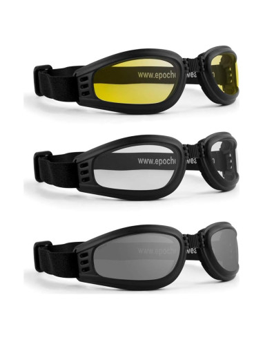 Gafas de protección plegables Epoch Eyewear - 3 lentes incluidos