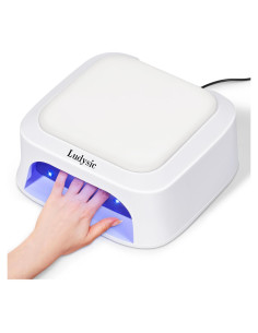Lámpara UV LED para Uñas Ludysic 48W con Sensor y Almohadilla