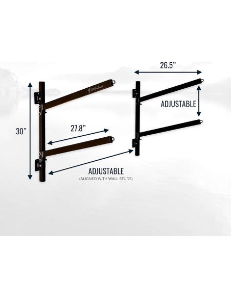 Soporte de Pared para Paddleboard StoreYourBoard G-Vert 2 Niveles Soporte de Pared para Paddleboard StoreYourBoard G-Vert 2 Niveles