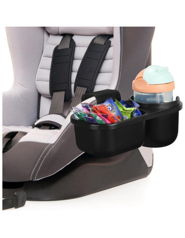 Soporte para Vaso y Bandeja de Snacks Accmor Negro Universal