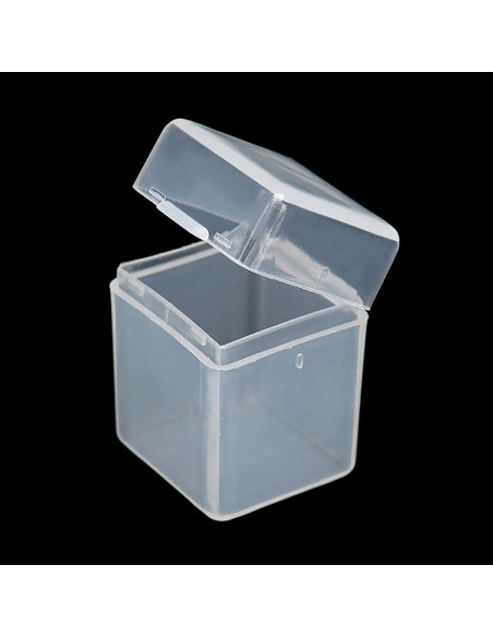 12 Organizadores de Plástico Transparente Farmer Mani 0.98x0.95x3.5cm 12 Organizadores de Plástico Transparente Farmer Mani 0.98x0.95x3.5cm