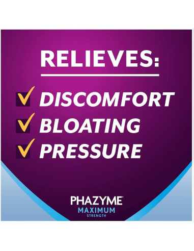 Phazyme Alivio Máximo de Gas y Acidez 36 Geles Rápidos