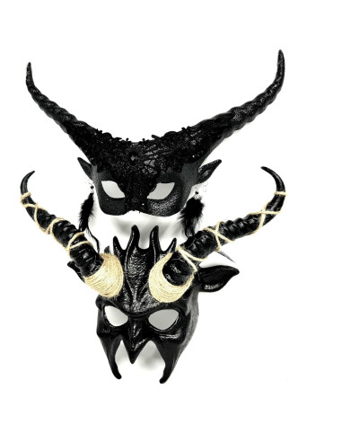 Máscara de Mascarada Steampunk Unisex para Halloween y Fiestas