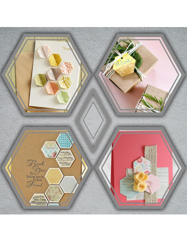 Perforadora Hexagonal ECOHU 3.3 cm para Manualidades