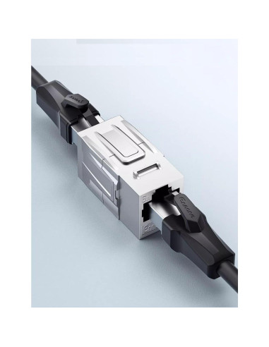 Acoplador RJ45 Cat6A Enmane Femenino a Femenino Paquete de 5