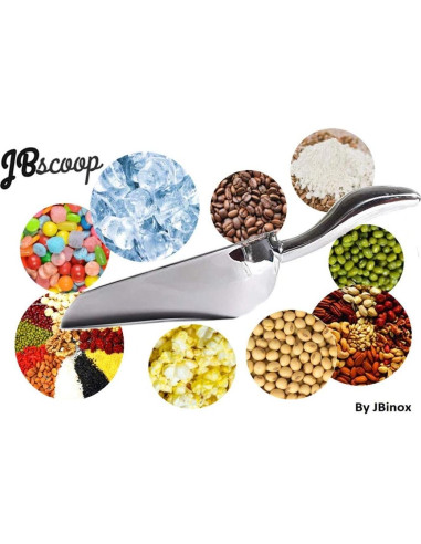 Cuchara de Hielo JBinox de Acero Inoxidable 170g 21.6cm