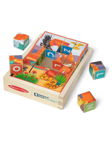 Rompecabezas Cubo Melissa & Doug 24 Piezas Parques Nacionales Rompecabezas Cubo Melissa & Doug 24 Piezas Parques Nacionales