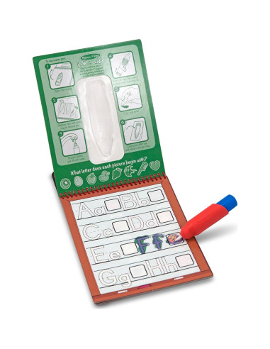 Melissa & Doug Water Wow! Bloc de Actividades Reutilizable Alfabeto