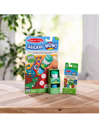 Melissa & Doug Sticker WOW! Dinosaurios 300 Calcomanías