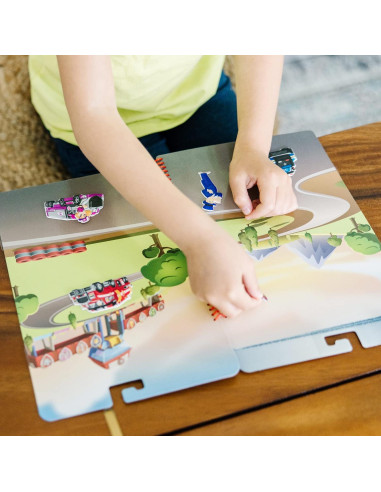 Calcomanías Reutilizables PAW Patrol - Melissa & Doug - Camiones
