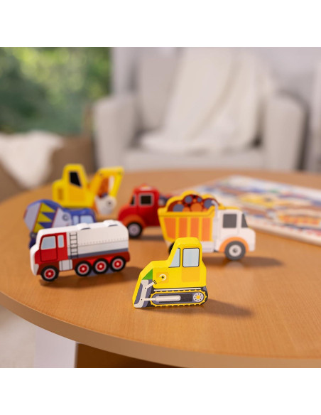 Rompecabezas de Madera Melissa & Doug Vehículos 6 Piezas Rompecabezas de Madera Melissa & Doug Vehículos 6 Piezas