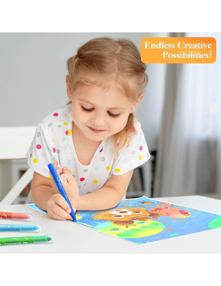 M&G Palitos de Pintura Tempera 24 Colores Lavables para Niños M&G Palitos de Pintura Tempera 24 Colores Lavables para Niños