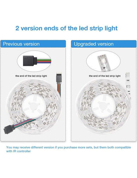 Tiras de Luces LED DAYBETTER 10 m RGB con Control Remoto Tiras de Luces LED DAYBETTER 10 m RGB con Control Remoto