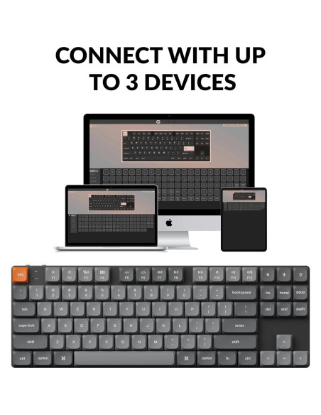 Teclado Mecánico Keychron K1 Max Inalámbrico RGB TKL Teclado Mecánico Keychron K1 Max Inalámbrico RGB TKL