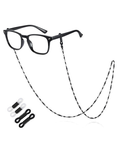 Cadena de Gafas SAM & LORI para Mujer - Plata/Oro/Negro