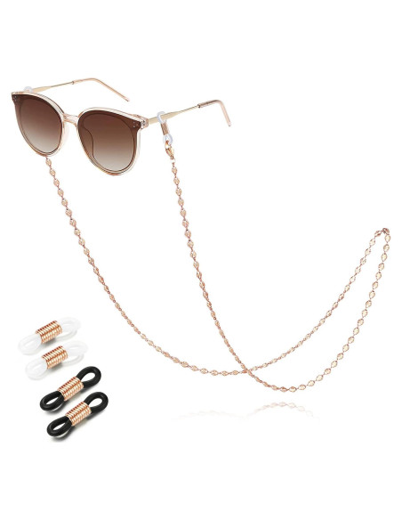 Cadena de Gafas Sam & Lori para Mujer - Oro Rosa 73.66 cm Cadena de Gafas Sam & Lori para Mujer - Oro Rosa 73.66 cm