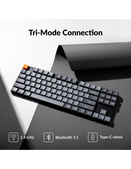 Teclado Mecánico Keychron K1 Max Inalámbrico RGB TKL Teclado Mecánico Keychron K1 Max Inalámbrico RGB TKL