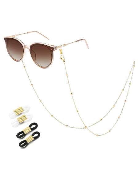 Cadena de Gafas SAM & LORI para Mujer - Plata/Dorado/Rosa Cadena de Gafas SAM & LORI para Mujer - Plata/Dorado/Rosa