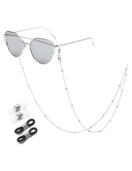 Cadena de Gafas SAM & LORI - Plata/Dorado/Rosa/Negro Cadena de Gafas SAM & LORI - Plata/Dorado/Rosa/Negro