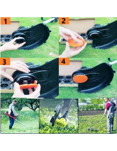 Carrete AF-100 Lucky Seven Compatible Black & Decker 8x Carrete AF-100 Lucky Seven Compatible Black & Decker 8x