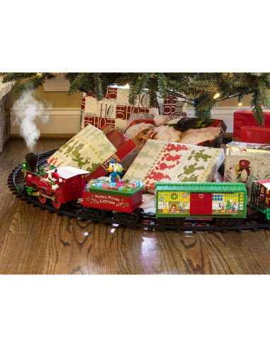 Juego de tren Mickey Mouse Express Lionel Bluetooth 127x185cm