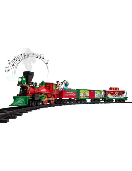 Juego de tren Mickey Mouse Express Lionel Bluetooth 127x185cm Juego de tren Mickey Mouse Express Lionel Bluetooth 127x185cm