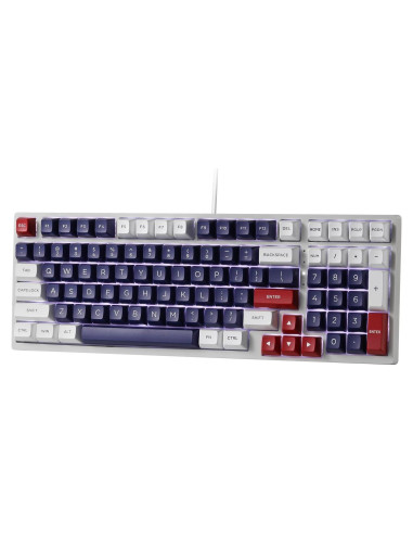 Teclado Mecánico LTC NB981 98 Teclas Retroiluminado Blanco