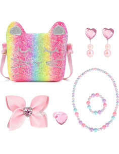 Cartera para Niñas Pequeñas Mibasies con Joyería de Disfraces 2