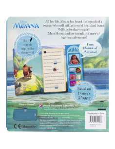 Disney Moana - I Am Moana Little Sound Book - PI Kids (Disney Moana: Play-A-Sound) (Play-A-Song) 2