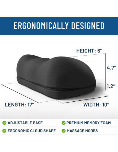 Reposapiés ergonómico Everlasting Comfort 42.93x26cm