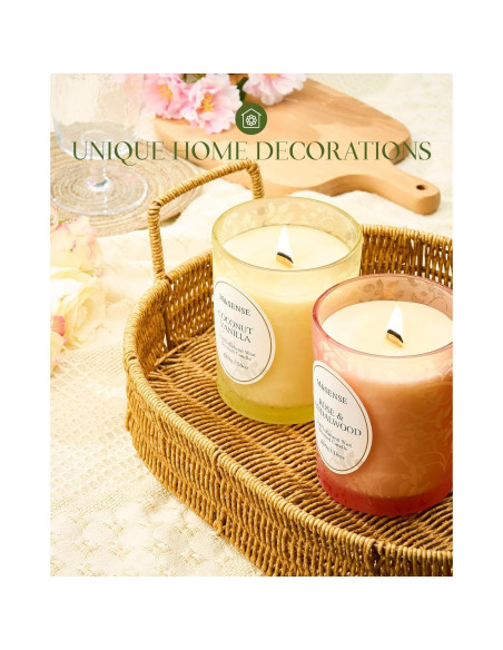 Vela Aromática M&SENSE Eucalipto y Lavanda 18oz 100h Vela Aromática M&SENSE Eucalipto y Lavanda 18oz 100h