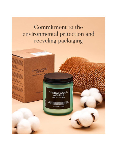 Vela Aromática M&SENSE de Cítricos y Lavanda 199g