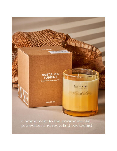 Vela Aromática M&SENSE Lavanda Cade 300g 58 Horas