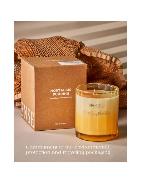 Vela Aromática M&SENSE Lavanda Cade 300g 58 Horas Vela Aromática M&SENSE Lavanda Cade 300g 58 Horas