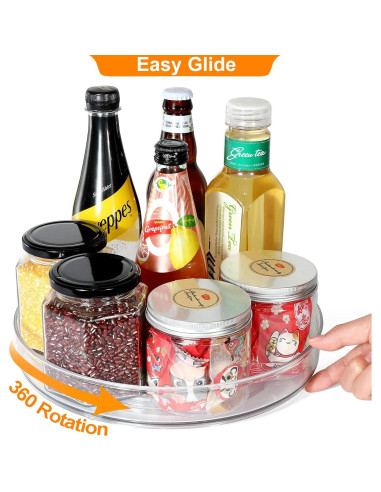 Organizador de Condimentos Lazy Susan PEN&H 27,94 cm Transparente