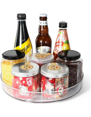 Organizador de Condimentos Lazy Susan PEN&H 27,94 cm Transparente