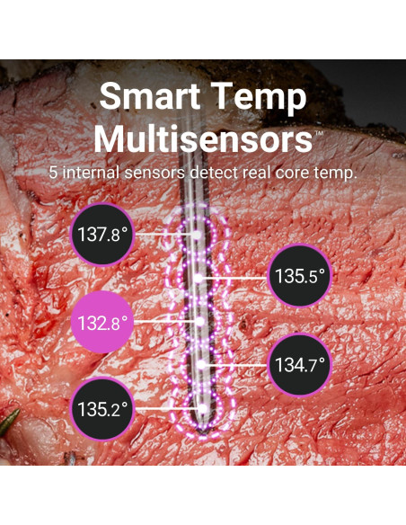 Termómetro de Carne Inalámbrico MEATER Pro Bluetooth 221g Termómetro de Carne Inalámbrico MEATER Pro Bluetooth 221g