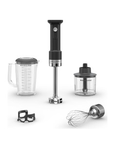 Batidora de Mano Inalámbrica KitchenAid Go 4 Tazas KHBRV05BM