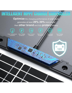 Cargador Solar 20W Sun Energise 12V MPPT para Baterías 2